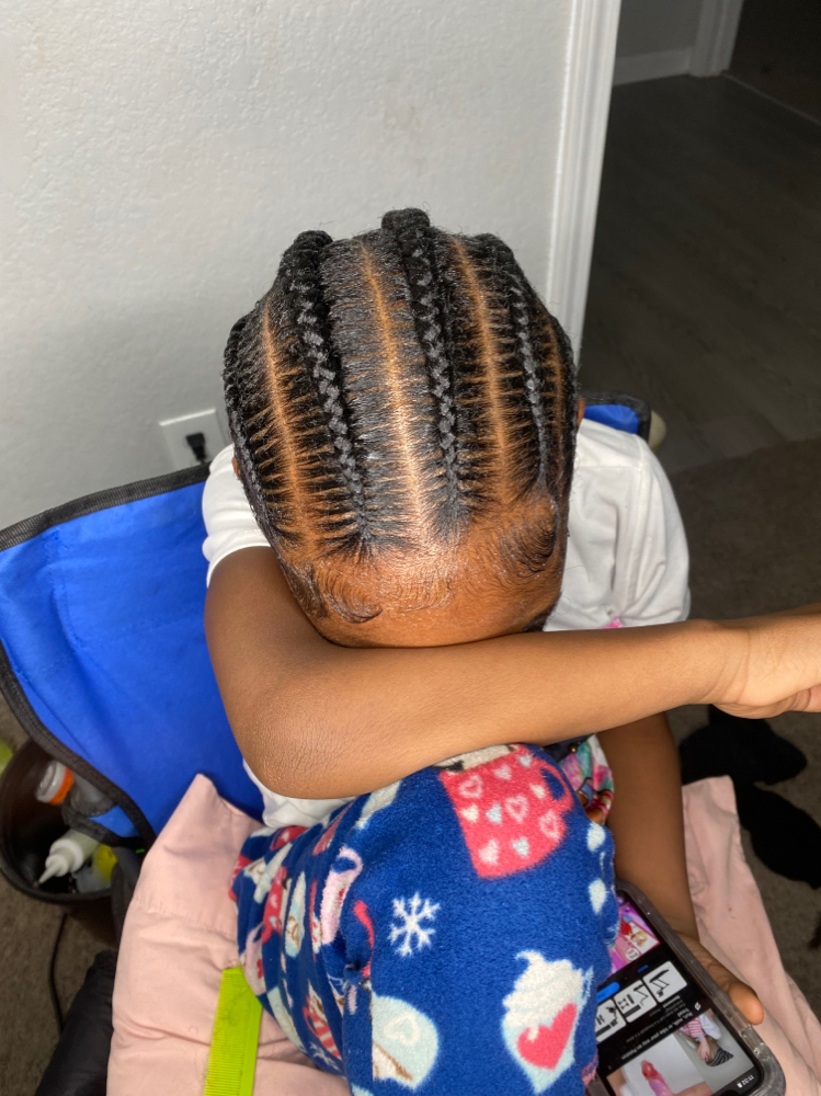 Kids Scalp Or Stitch Braids