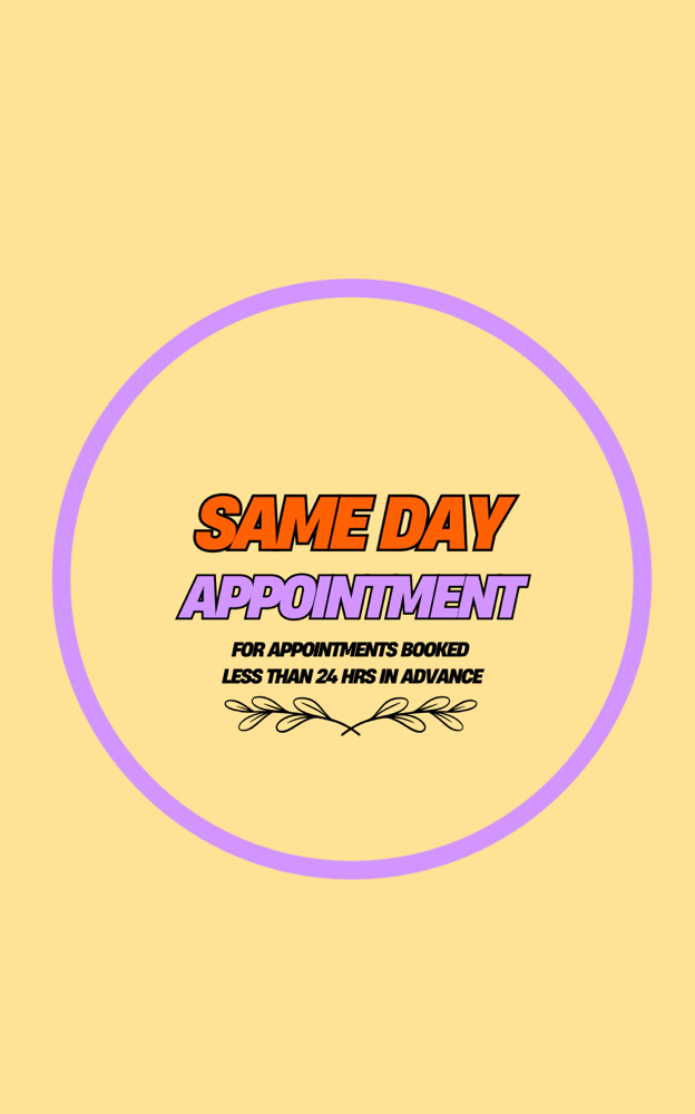 Squeeze In / 24hrs Booking Fee