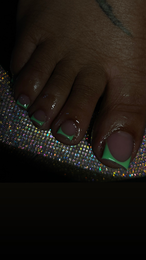 French Tip BBL Toes Service