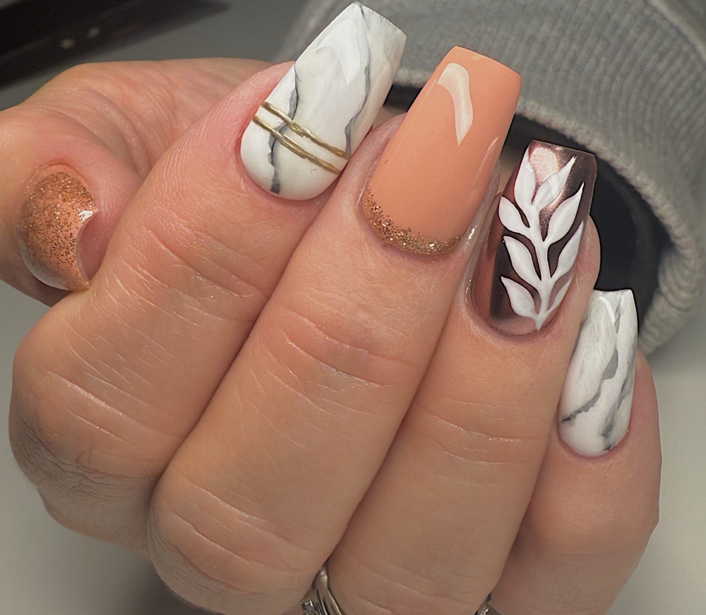 Medium Hard Gel Full Set
