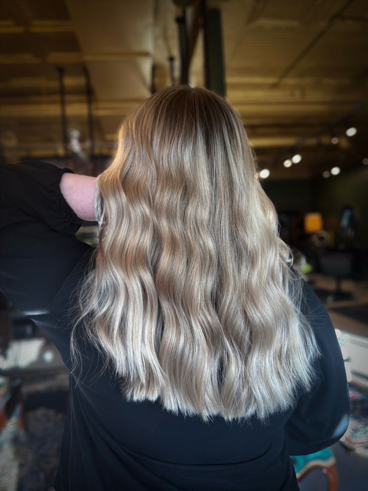 Partial Highlight/Balayage at • Dead Rose Salon • Kayla and Lauryn Boyer in Minneapolis, MN