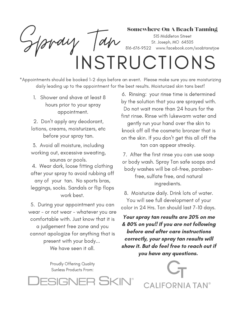 Custom Airbrush Tanning