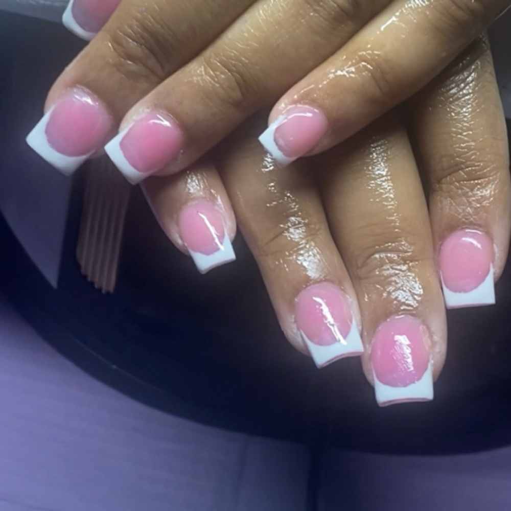 French Full Sets at Queen Snek Nails in Detroit, MI