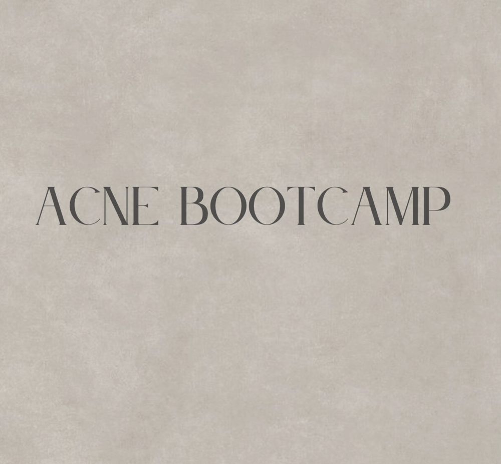 Acne Bootcamp