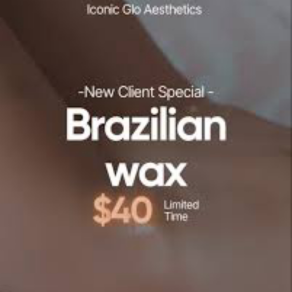 New Cleint Brazillian Wax 🍑✨ at Iconic Glo Aesthetics in Loves Park, IL