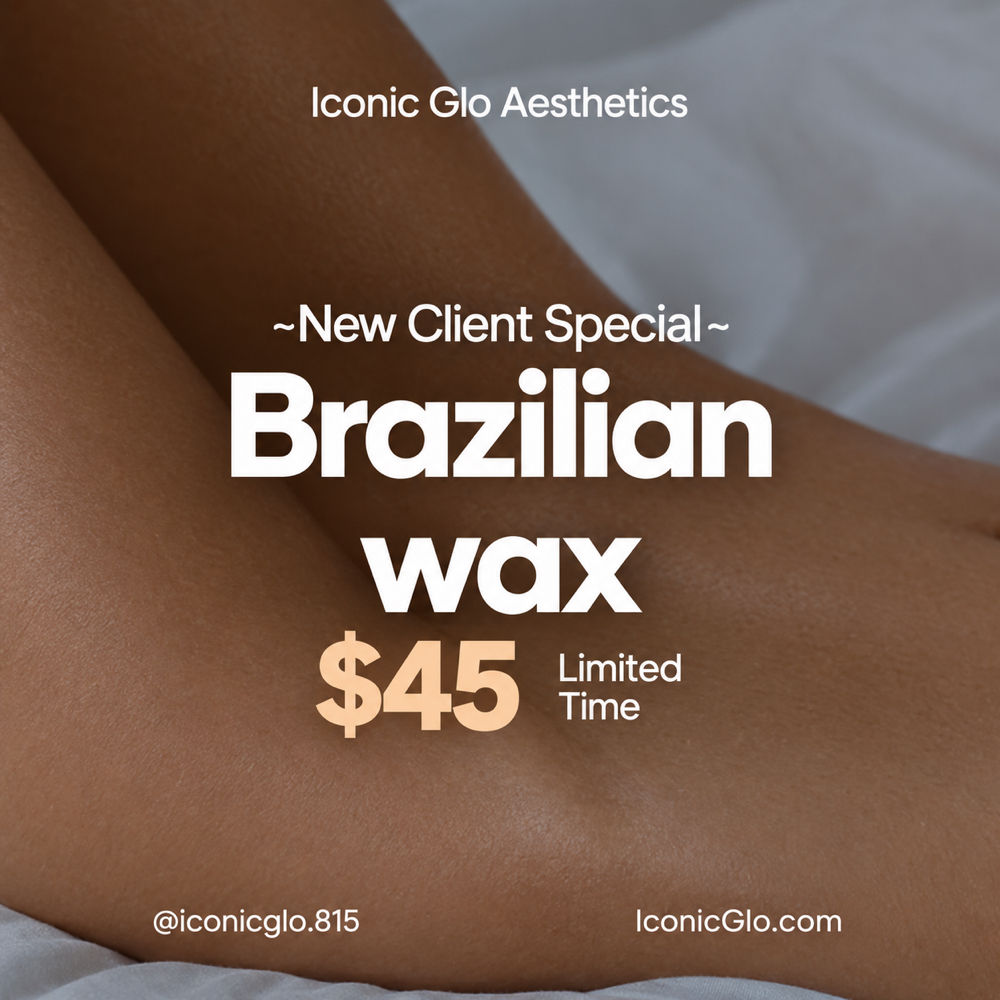 New Cleint Brazillian Wax 🍑✨ at Iconic Glo Aesthetics in Loves Park, IL