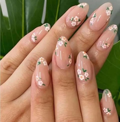 Full set w/ full nail art