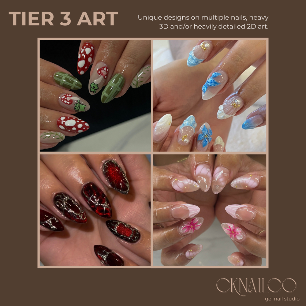 Tier 3 Art at cknailco in Dallas, TX