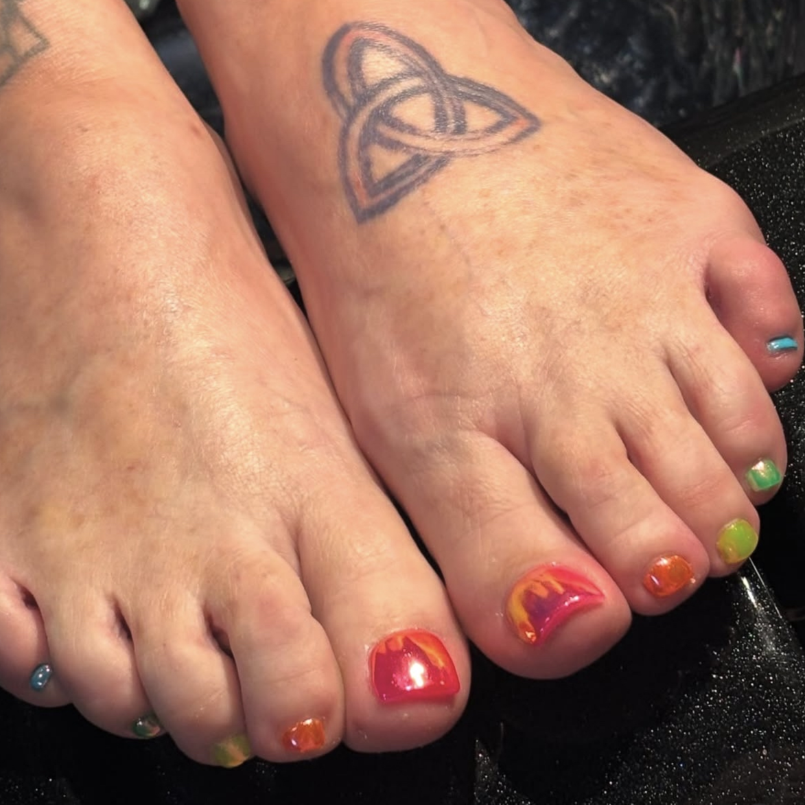 Luxury Spa Pedi at PixiePerfectNails in Jackson, MI