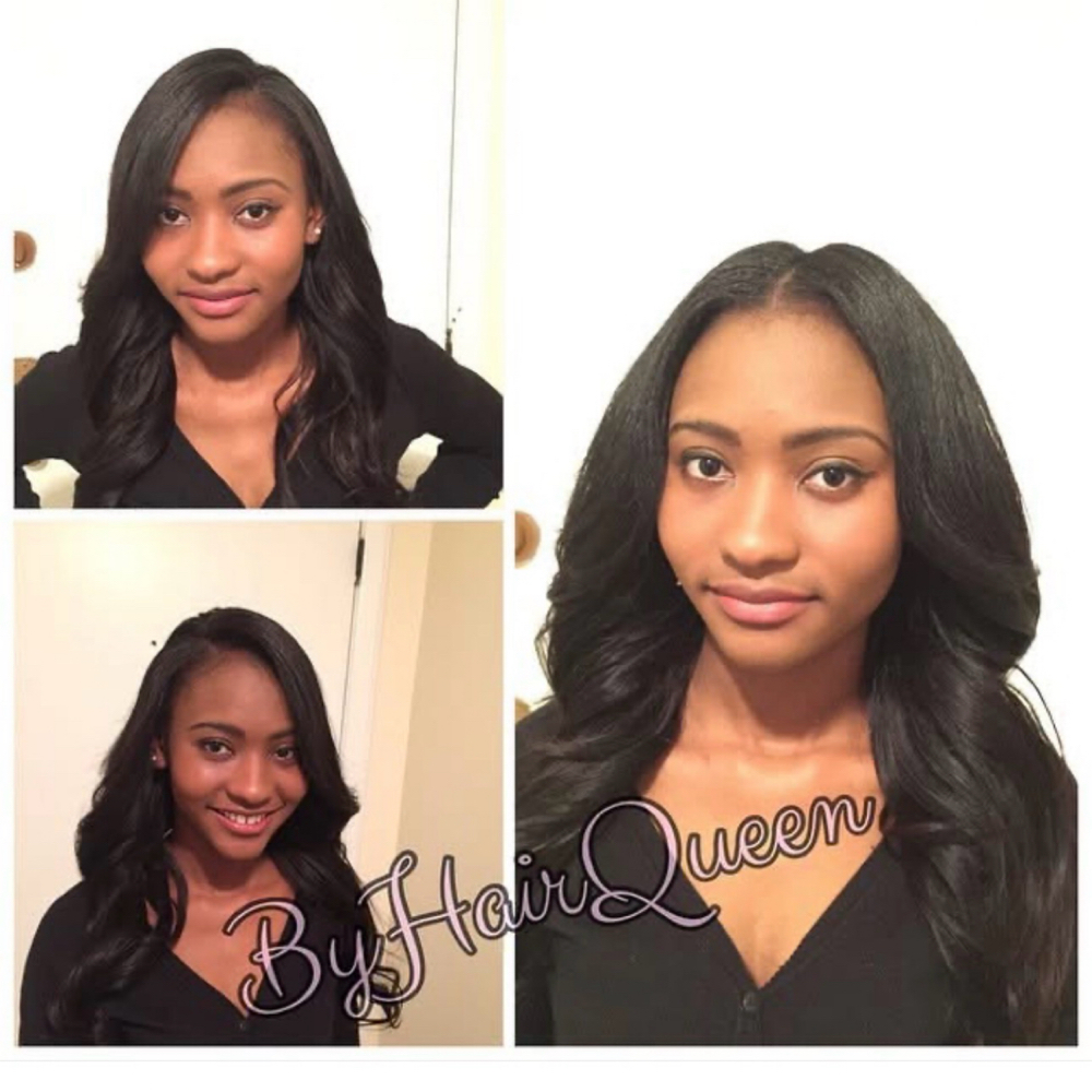 THREE-PART SEW-IN WITH WASH EXPERIE at Hair Queen’s House of Beauty in Concord, NC