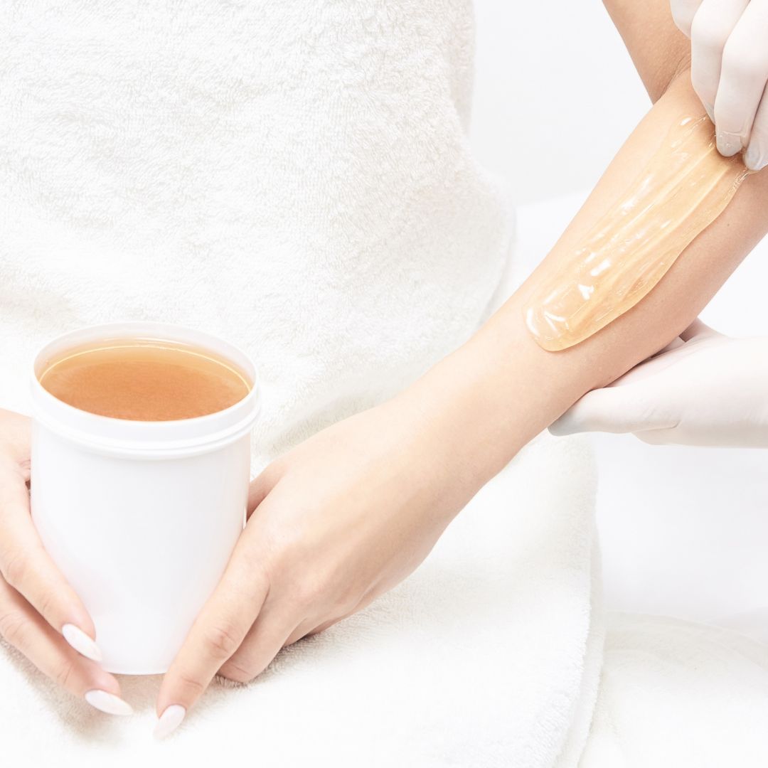 Arm Sugaring or Waxing