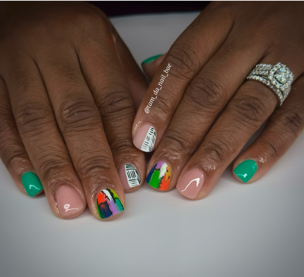 Manicure With Nail Art