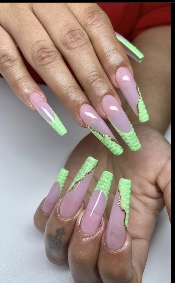 Croc Nail Art
