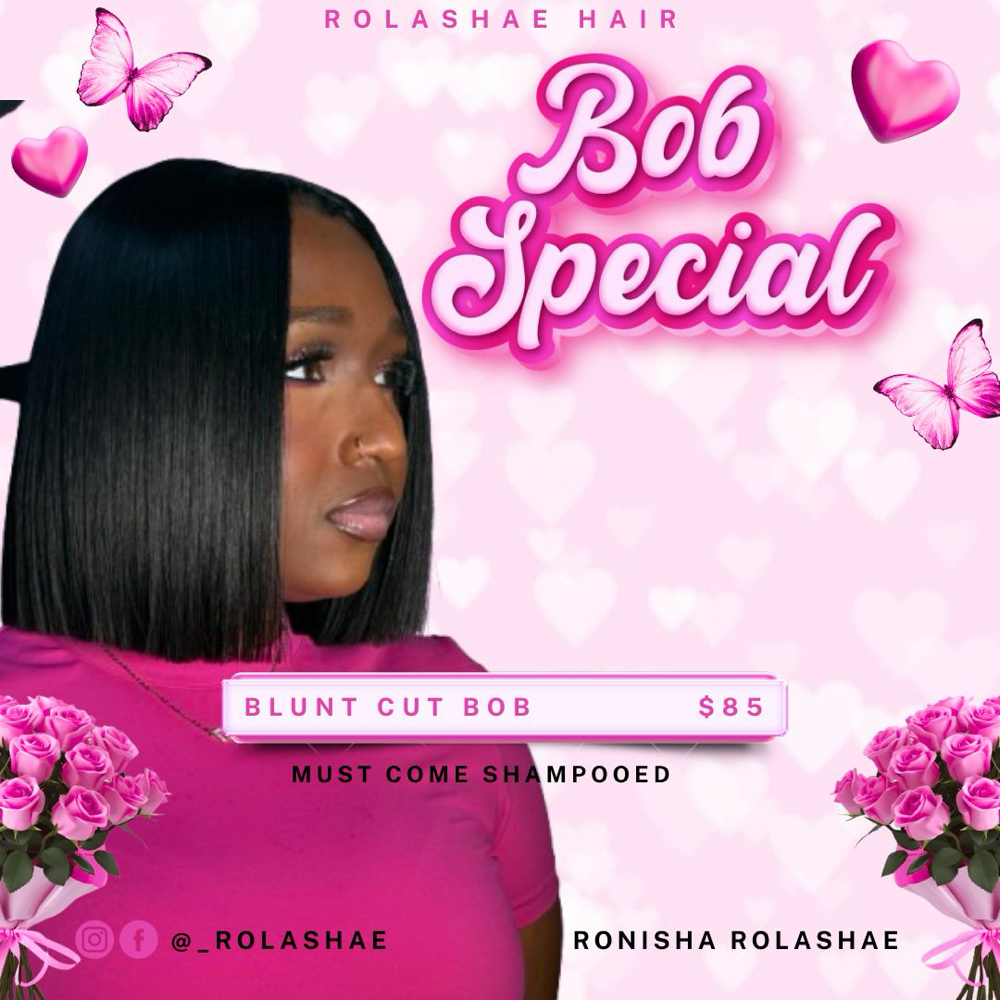 $85 Bob Special at Rolashae Hair in Markham, IL