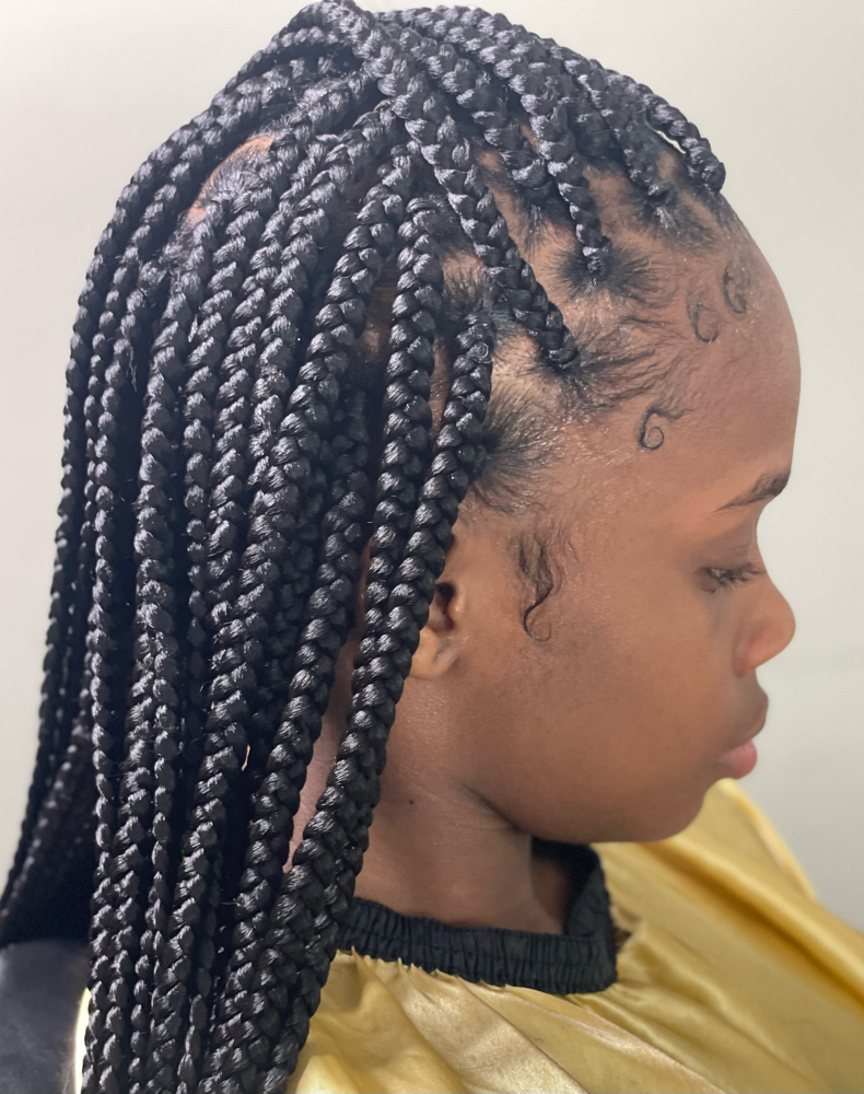 Medium Box Braids