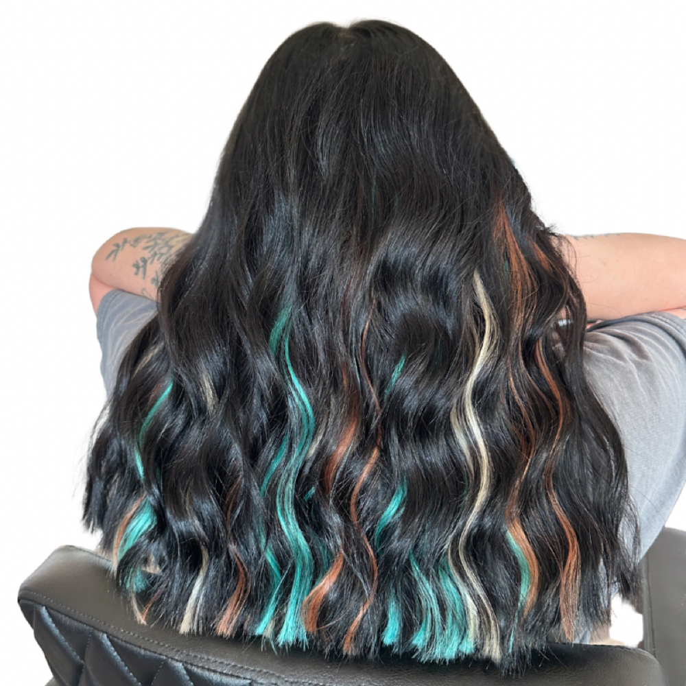 Custom Tape - In Highlights at ShearStyle By ZK in Big Spring, TX