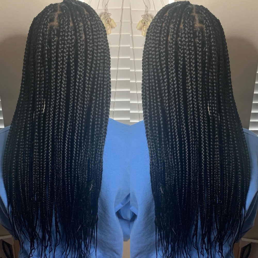 Knotless Braids hair Not Included at EIGHTY LUXE HAIR STUDIOS in McKinney, TX