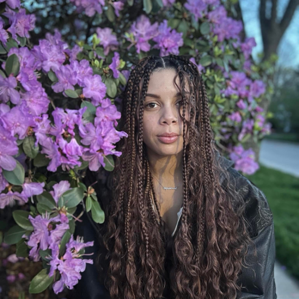 Medium Boho Knotless Braids at DeeplyRootedSalon in Iowa City, IA