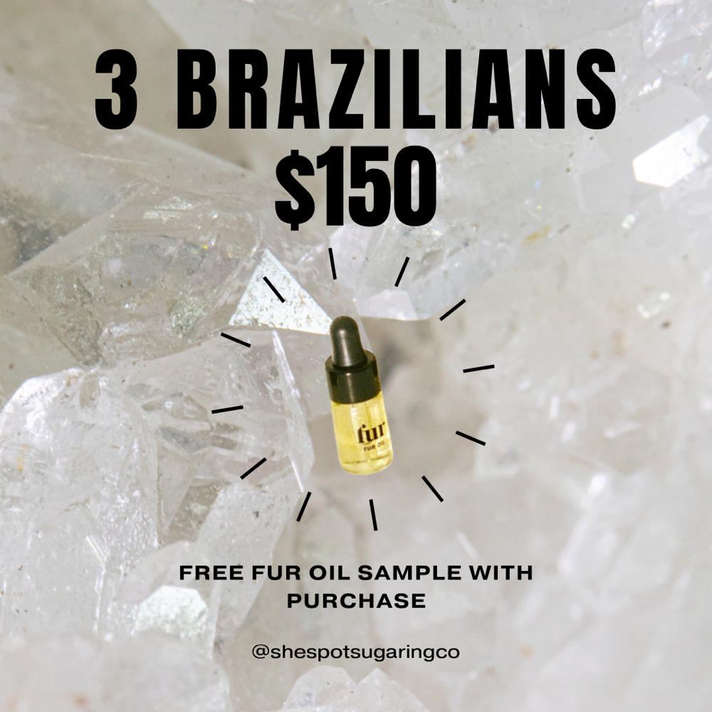 3 Brazilian Package