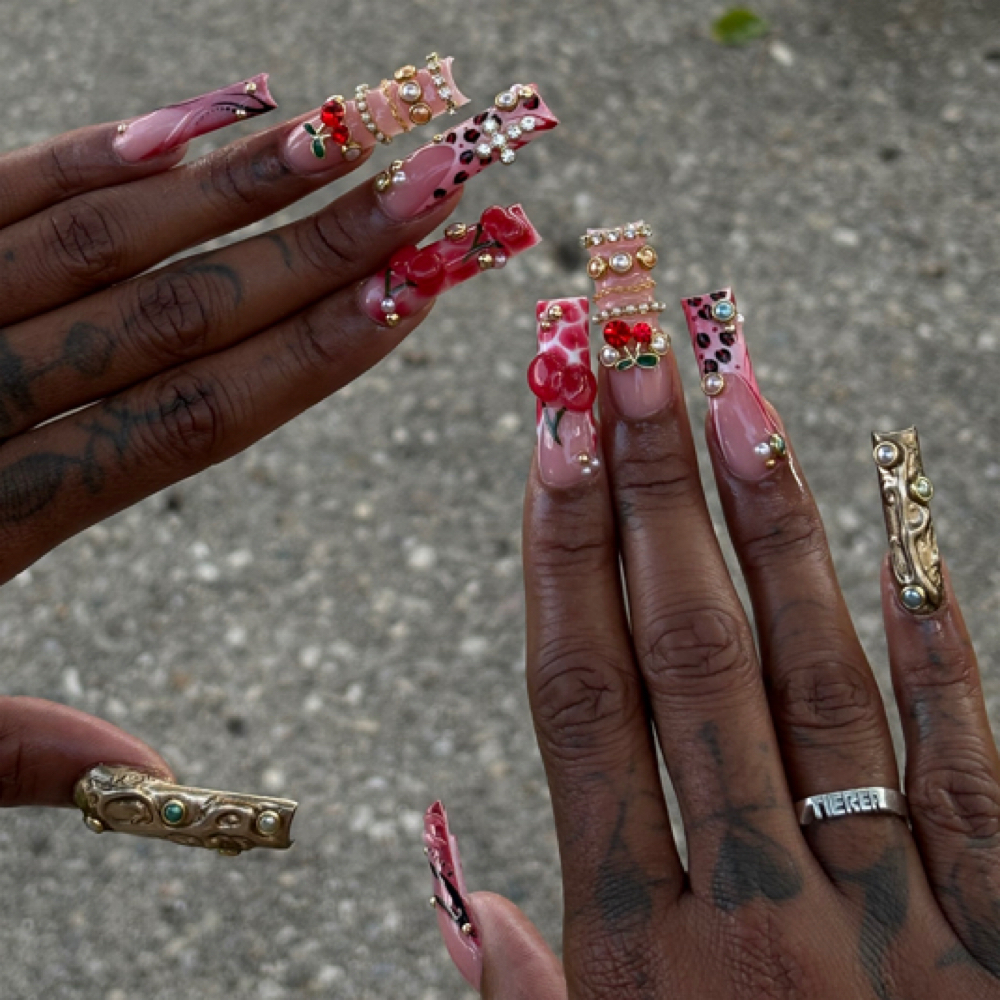 Client Freestyle Fullset at The polished project in Cincinnati, OH