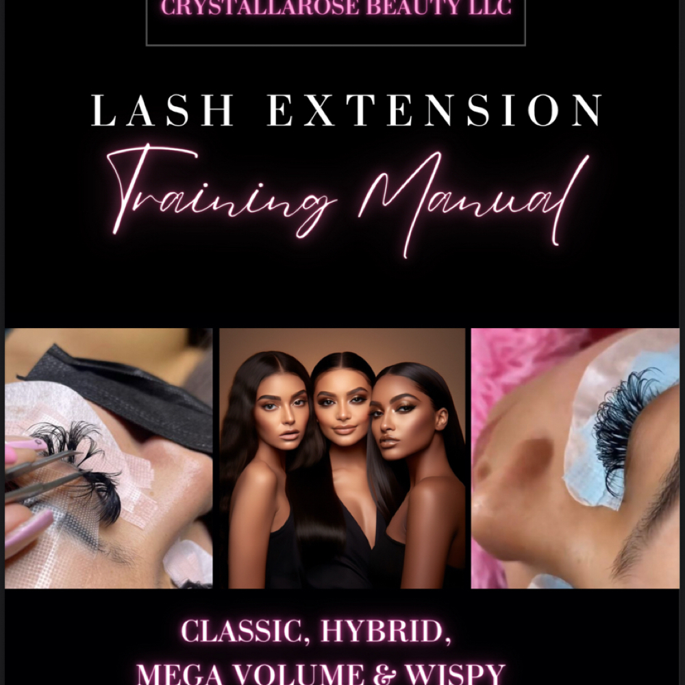 Lash Training eBook by Crystallaros at Crystallarose Beauty in Erie, PA