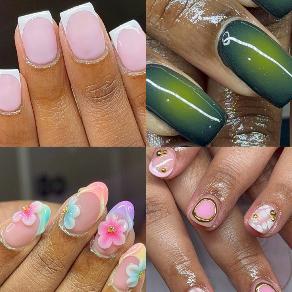Structured Mani at ang.gelx in Takoma Park, MD