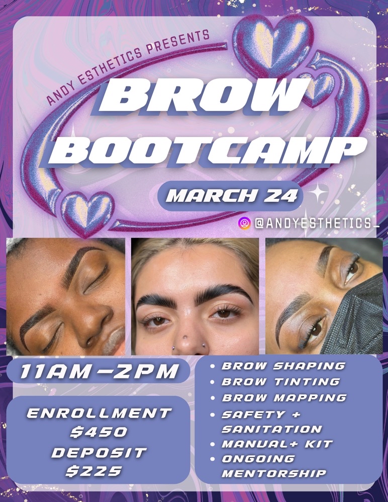 BROW CLASS 3/24 (read description)