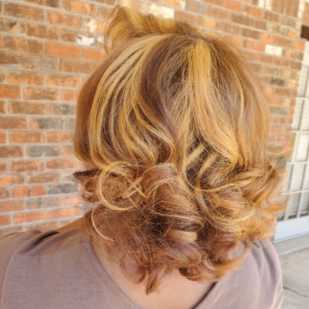 Full Highlights + Signature Style at BeJazzed Hair in Baton Rouge, LA