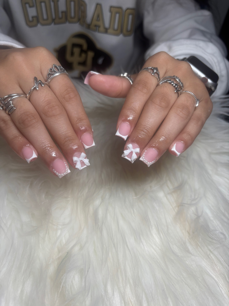 Simple Acrylic Nail Set