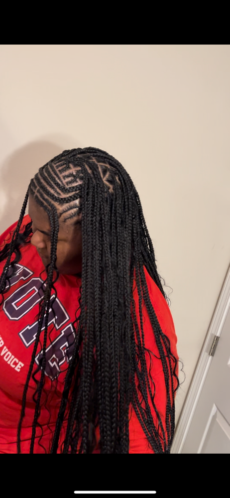 SmallTribalButt Boholength knotless
