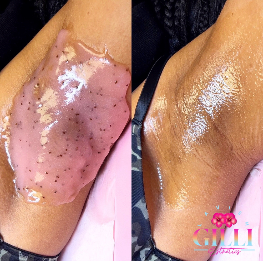 Underarm Wax + Hydrojelly Mask