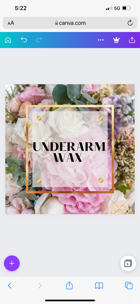 Underarm Wax