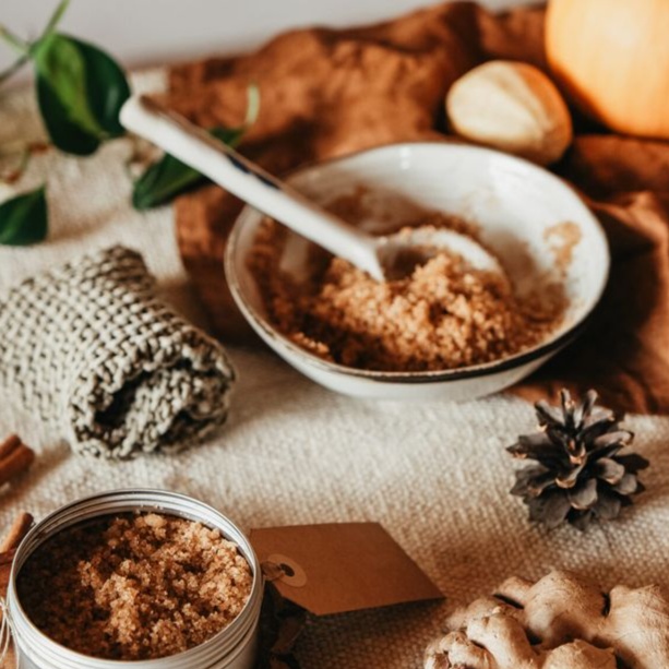 Pumpkin Spice Korean Body Scrub at Dolće Vita Wellness & Dental Spa in San Angelo, TX