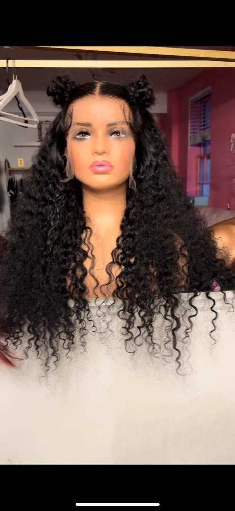 Burmese Curl 13x6 Frontal Wig