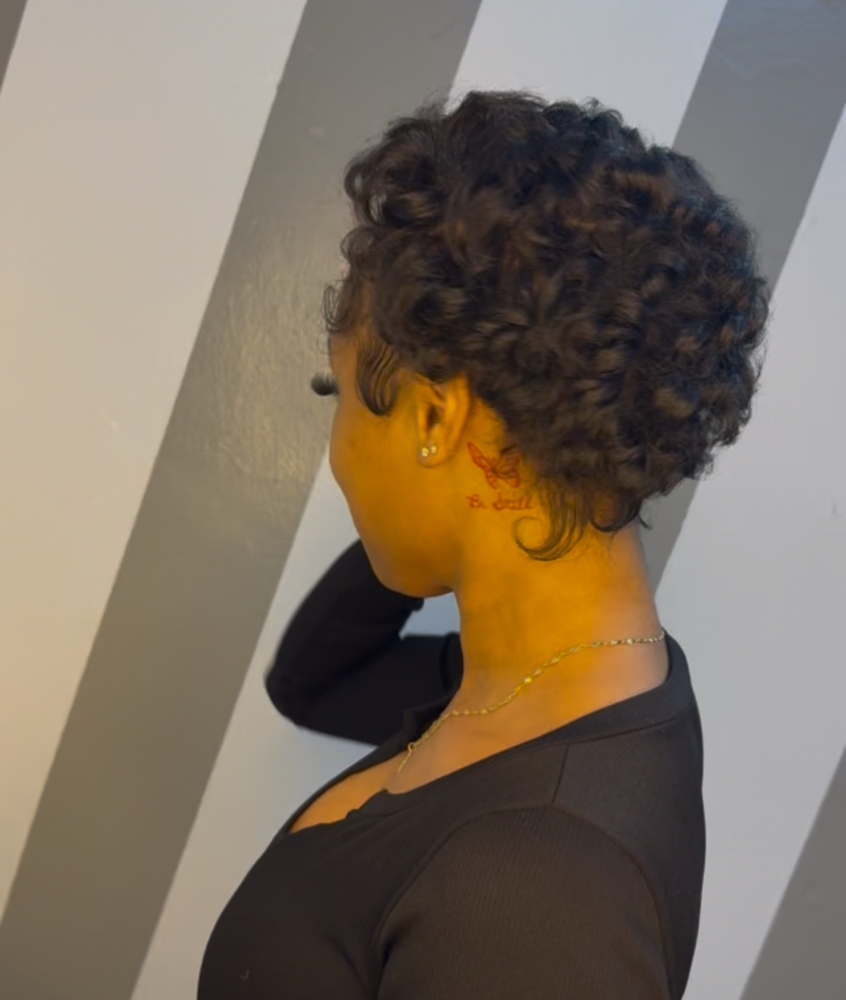Short Cut Styling at HairByYaya in San Francisco, CA