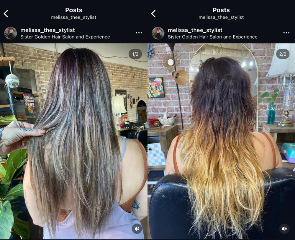 Color correction at Melissa Kohl in Sandsprings, OK