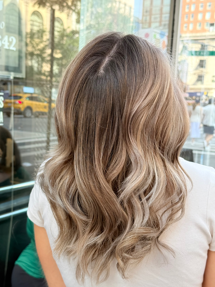 Balayage Hair Color + Gloss