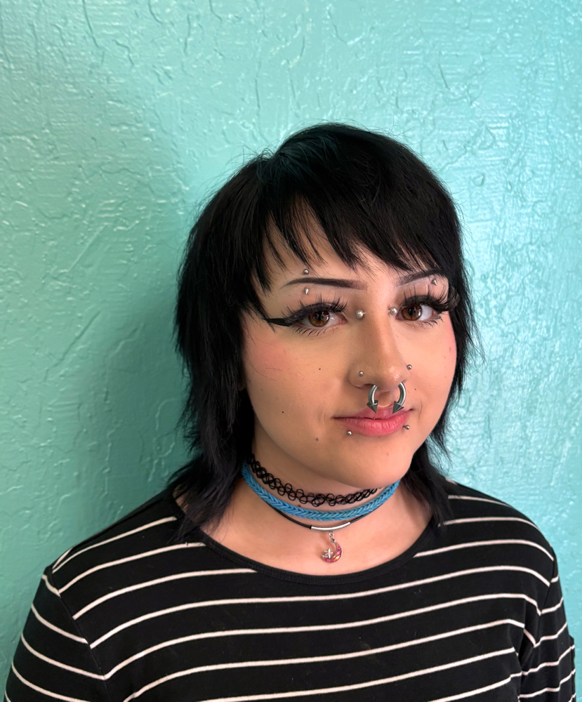 Bang Trim/Face Framing at Thee Mad Hairdresser in Fresno, CA