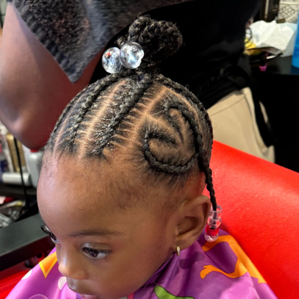 Kids Cornrow Without Weave at Madame Jay Salon in Freeport, NY