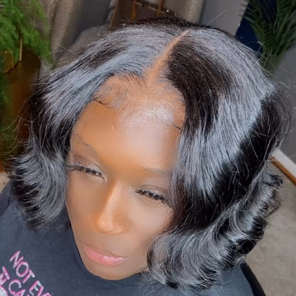Quick Weave-Lace Frontal at Lord Make Me Over Salon