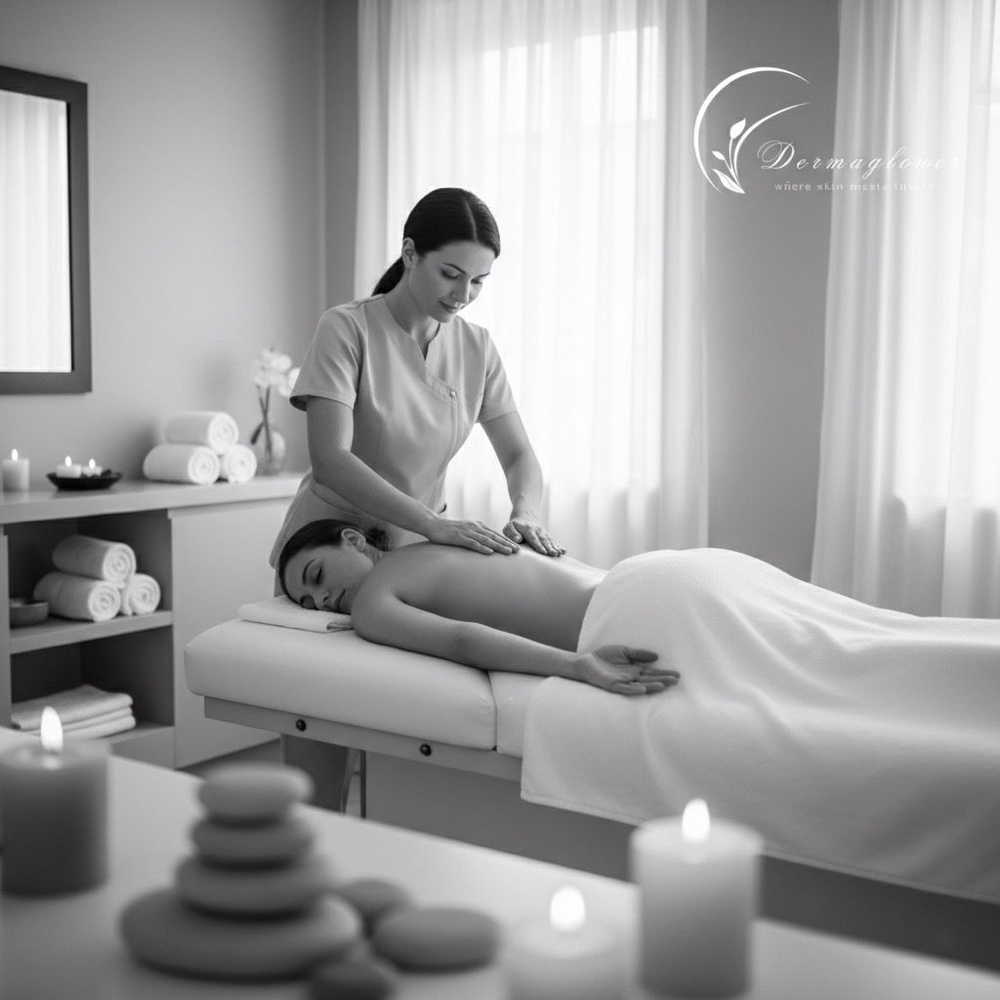 Relax & Restore Massage – 40 min at Dermaglower Beauty Studio LLC in Bronx, NY
