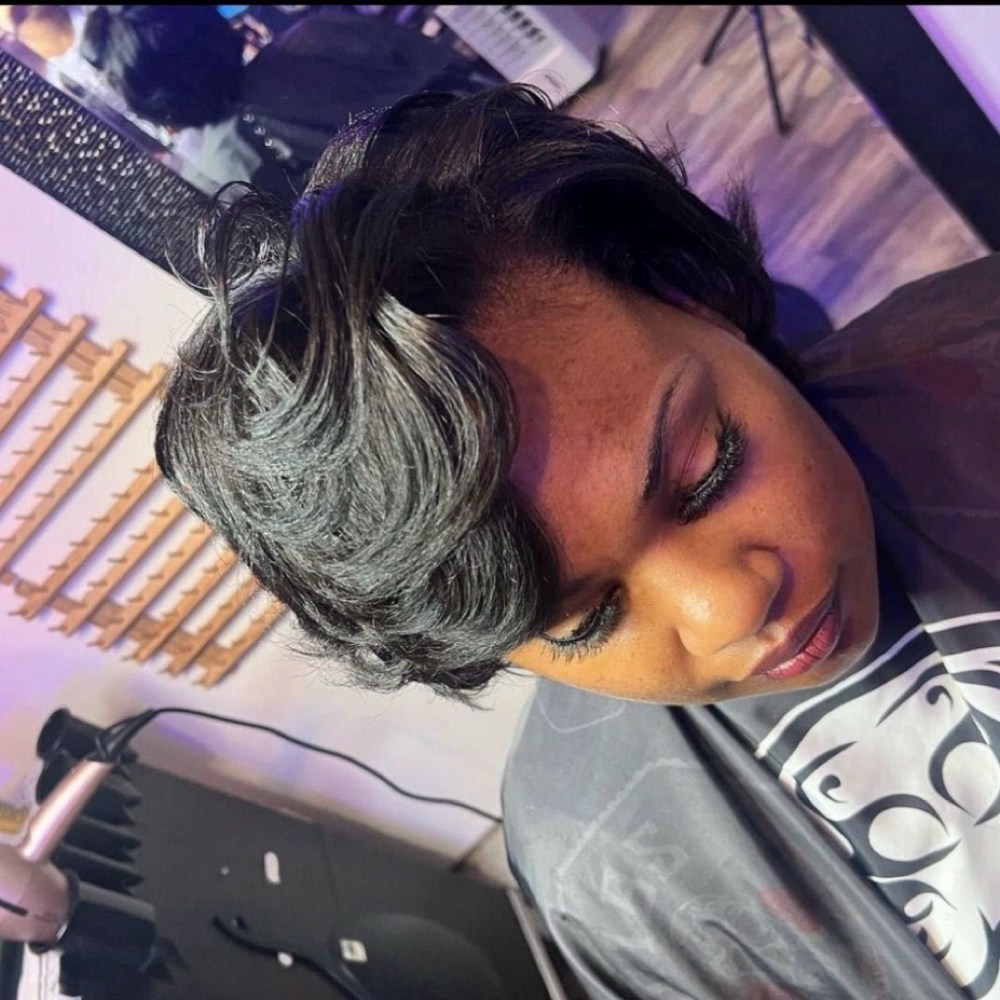 Shampoo And Style/Silk Press, Deep at Natasha Martin Hair Vision LLC in Greensboro, NC