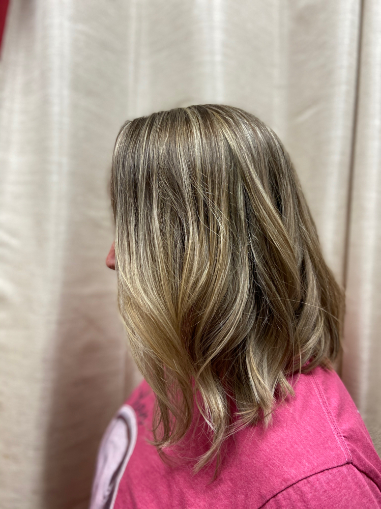 Partial Highlight, Haircut and B...