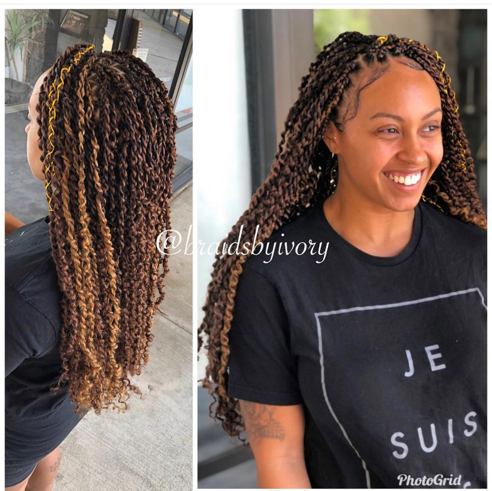 Passion Twists Medium(waist-length)