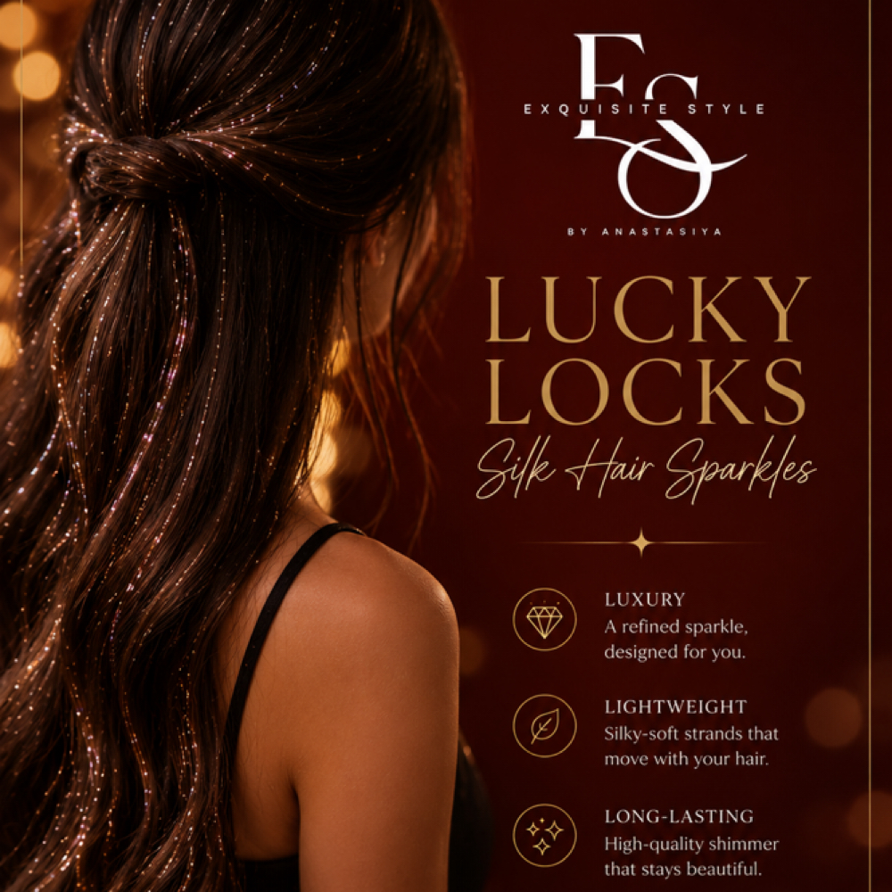 Lucky Locks Silk Hair Sparkles 20+ at Exquisite Style By Anastasiya in Carefree, AZ