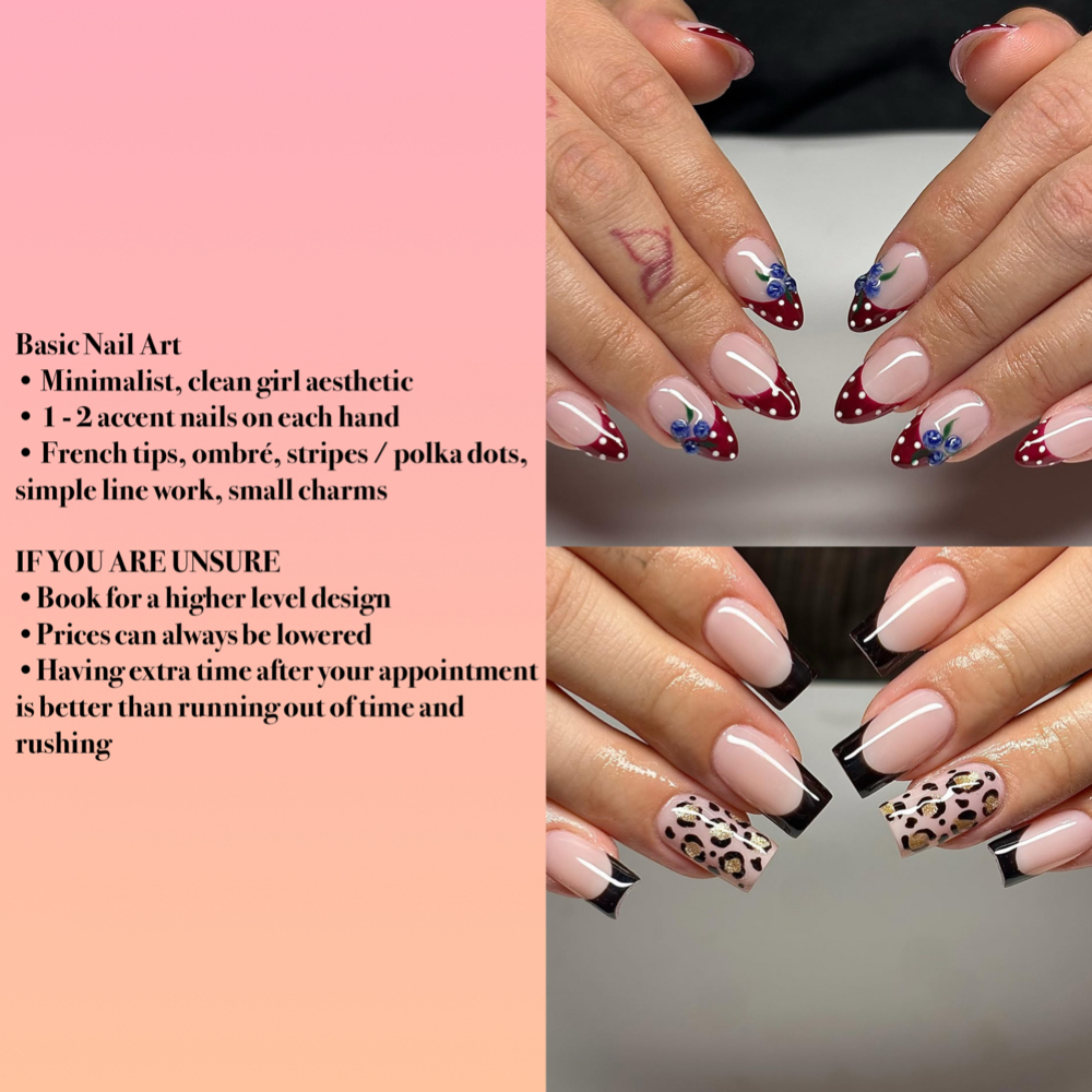 Gel-X, Basic Nail Art at JH Gel Creations in Anchorage, AK