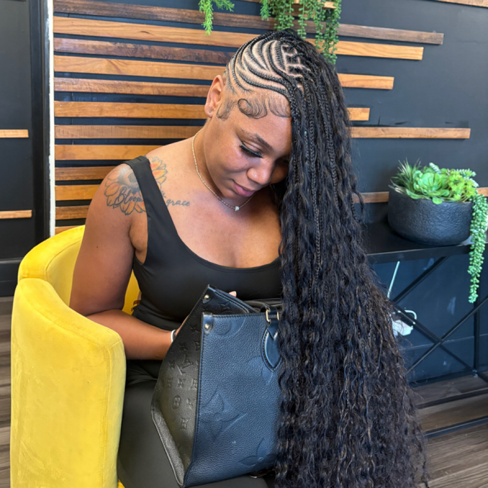 Braided Mohawk✨ at CHATTANOOGA BEAUTY LOUNGE in Chattanooga, TN