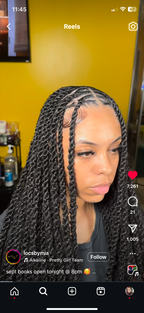 Small Invisible Locs