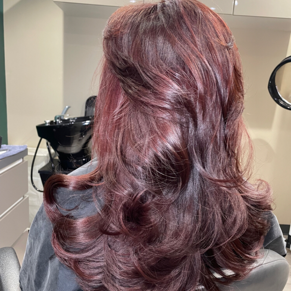 Woman Cut at So Chic Studio in Rockville, MD