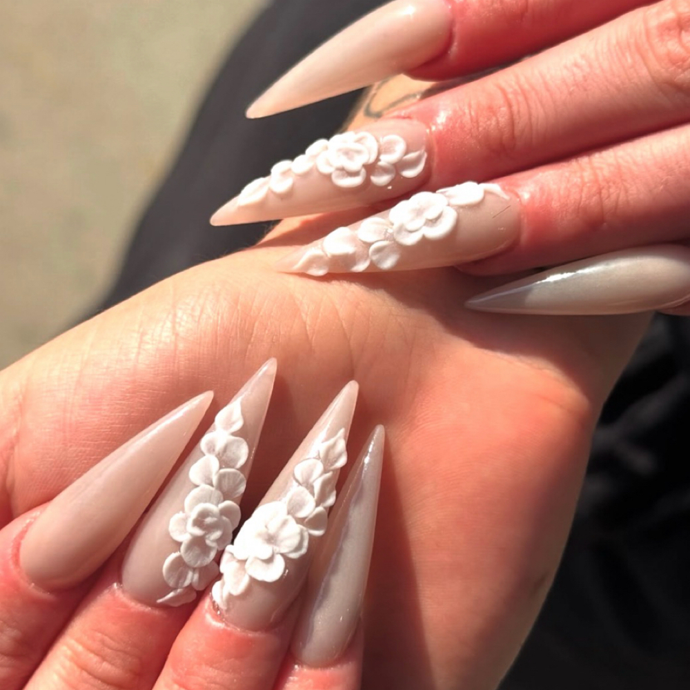 Detailed 3D Acrylic Flower at Acryl-Ink Lounge in Nampa, ID